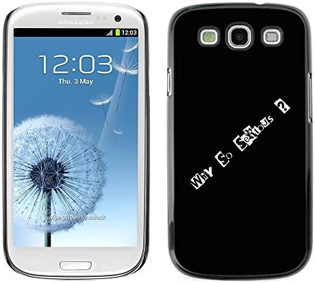 GagaDesign Phone Accessories: Hard Case Cover for Samsung Galaxy S4 - Why So Serious