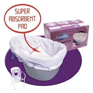 Cleanis Carebag Commode Liner, 180 Count