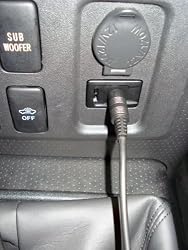 iPod Zune or MP3 Aux Auxiliary Stereo Car Radio Input Jack Audio Cable for Toyota Highlander, Sienna, Rav4, Land Cruiser, Sequoia