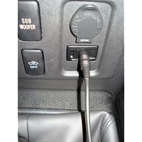 iPod Zune or MP3 Aux Auxiliary Stereo Car Radio Input Jack Audio Cable for Toyota Highlander, Sienna, Rav4, Land Cruiser, Sequoia