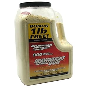 Champion Nutrition Heavyweight Gainer 900 - Cookies And Cream - 7 Lbs