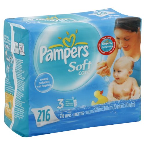 PAMPERS BABY WIPES REFL FRESH