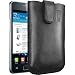 Produkt-Bild: mumbi Echt Leder Tasche Samsung i9100 Ledertasche Galaxy S II / Lasche m. R&uuml;ckzugfunktion