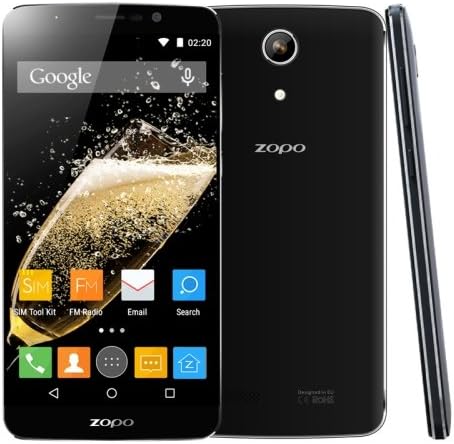 ZOPO Speed 7 Plus / ZP952 5.5 Inch Android 5.1 Unlocked Smartphone, MT6753 Octa Core 1.5GHz, 3GB RAM + 16GB ROM GSM &amp; WCDMA &amp; FDD-LTE (Black)