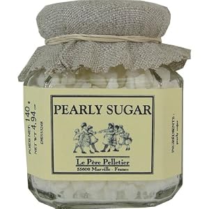 Pere Pelletier Sugar Pearls Candy (Sucre Candi) in Glass Jar 4.94 Oz