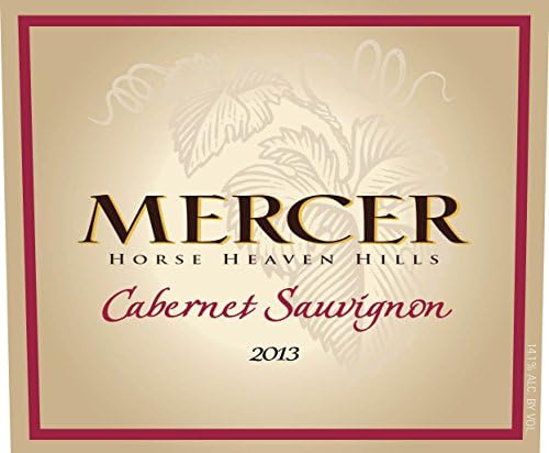 2013 Mercer Estates Horse Heaven Hills Cabernet Sauvignon 750 mL