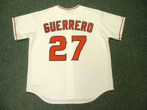 VLADIMIR GUERRERO Los Angeles Angels Majestic Home Baseball Jersey, XL