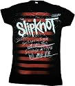 TS393 Slipknot We Won't Die Stripes Juniors T-Shirt