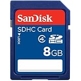 SanDisk 8GB SDHC Memory Card (RETAIL PACKAGE)