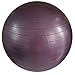 Fitness Ball: Purple, 30in/75cm Diameter, Includes 1 Ball +1 Pump + 1 Page Instruction Chart. No instructional DVD. (Exercise Gym Swiss Stability Ball)