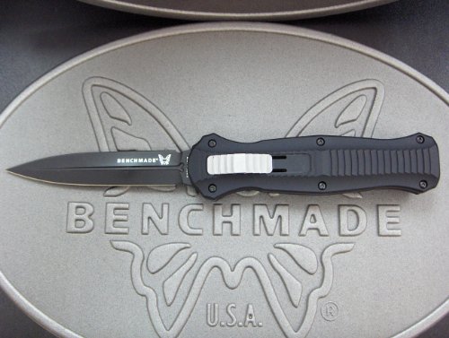 Benchmade McHenry Design OTF Auto Infidel Knife with BK1 Coating