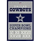 Dallas Cowboys Champions Football Poster
