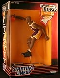 SHAQUILLE O'NEAL / LOS ANGELES LAKERS 1997 NFL Backboard Kings Starting Lineup Deluxe 6 Inch Figure