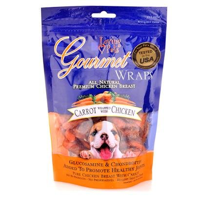 Loving Pets Gourmet Wraps Apple Chicken Dog 