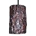 A19 PN20302 Bark Nature Contemporary / Modern Bark Single Light Pendant from the Nature Collection