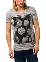 BIAGGIO Camiseta Manga Corta (Gris Claro)