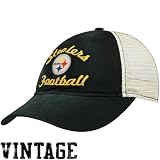 NFL Women's Fan Gear Classic Slouch Mesh Back Hat - EQ60W (Pittsburgh Steelers, One Size Fits All)