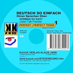 Deutsch So Einfach - H�ren Sprechen �ben | German So Easy - Talk Listen Practise 1 |  Perfekt Perfect Tense Present Perfect