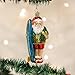 Old World Christmas Beach Gifts Glass Blown Ornaments for Christmas Tree Surfer Santa