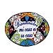 Bienvenidos, Talavera Mi Casa Es Su Casa Welcome Plaque, 8 1/2