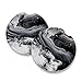Black Marble | Car Coasters for drinks Set of 2 | Perfect Car Accessories with absorbent coasters. Car Coaster measures 2.56 inches with rubber backing.