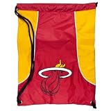Miami Heat - Logo Stripe Nylon Backsack