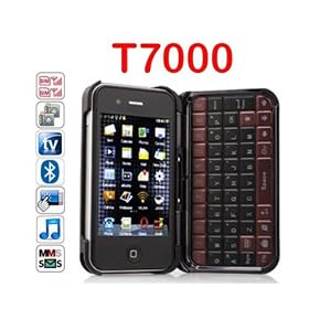 NEW UNLOCKED T7000 QWERTY KEYBOARD DUAL SIM UNLOCKED WiFi JAVA TV DUAL CAMERA MOBILE PHONE RRP �149.99