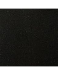 Home Improvement: Natural Stone 12" x 12" Granite Tile in Absolute Black - Emser Tile