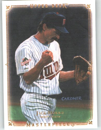2008 Upper Deck / UD Masterpieces #103 Jack Morris SP - Detroit Tigers (Short Print) (Baseball Cards)