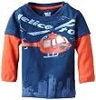 Watch Me Grow Sesame Street Baby-girls Infant Helicopter Mock Twofer Pullover Blue 24 Months by Watch Me Grow Sesame Street