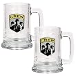 Columbus Crew Soccer 2pc 15oz Glass Tankard Set - Primary Team Logo MAJOR-LEAGUE-SOCCER Soccer