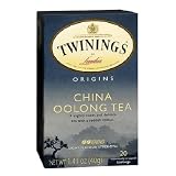 Twinings china oolong tea, tea bags, 20-count boxes (pack of 6) (070177506490)