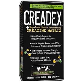 Creadex Mega-Dosed Muscle Synthesizing Creatine Matrix, 168 Tablets
