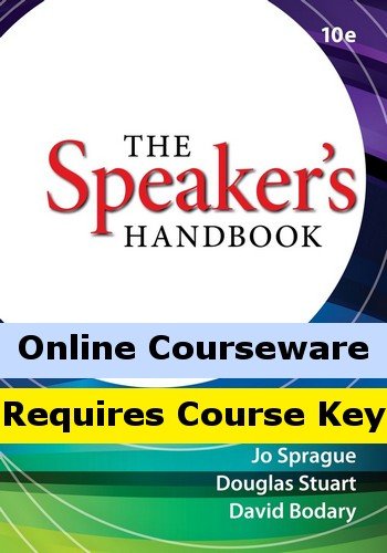 Mindtap Online Courseware: Speech Access to Accompany Sprague/Stuart/Bodary's The Speaker's Handbook [Web Access]