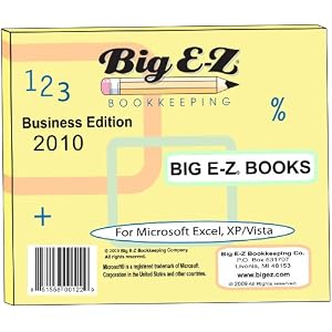 Big E-Z Books - Business Edition 2010 by Big E-Z Bookkeeping Co.