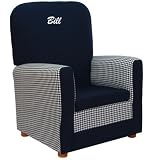 Product details for Personalized Upholstered Kids Restful Chair - Solid and Gingham