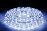 10 Meter LED LICHTSCHLAUCH 8 Blinkprogramme WEIß Außen IP44 Picture