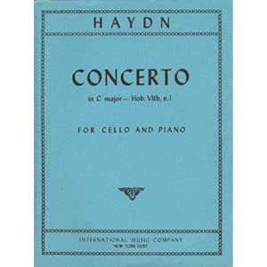 Haydn Franz Joseph Concerto in C Major Hob VIIb1 Cello Piano by Milos Sadlo Mstislav Rostropovich