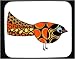 Mouse Pad with big, eyes, small, spotted, long, beak, bird, tail
