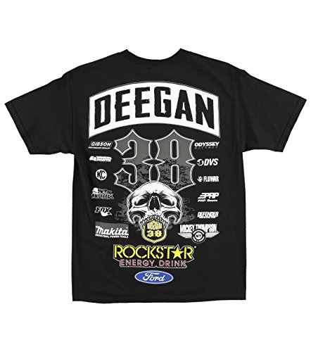 Metal Mulisha Mens Deegan Series Pit 2 Short-Sleeve Shirt