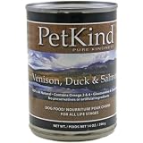 51kIoLcAxUL. SL160  PetKind Venison, Duck & Salmon Formula Canned Dog Food