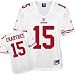 Reebok San Francisco 49Ers Michael Crabtree Women's Premier White Jersey Size: Large