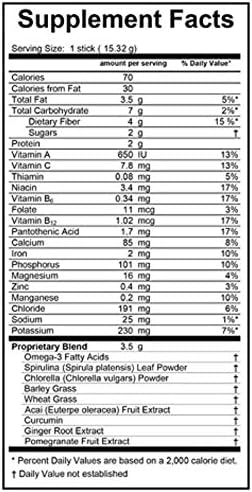 CHIA + Superfoods Drink Mix Bulk Pouch with 15 Servings by trachealth (2 Pouches (30 Total Servings))