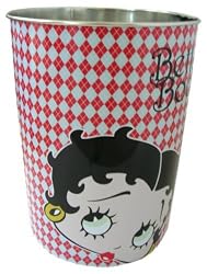 Betty Boop Bin Waste Basket