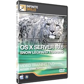 Infinite Skills Apple Snow Leopard 10.6 Mac OS X Server Tutorial - Video Training DVD-ROM (PC/Mac)