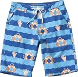 Enjoi Can't Swim Short 32 Blue Skate Shorts