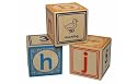 Made in USA Lowercase Alphabet Blocks