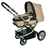 Zekiwa 433/132-1 - Hero 09, Sitz-und Liegewagen mit neuem Gestell Dessin: Streifen/Beige