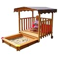 Gaspo 310375 - Spielhaus mit Sandkasten