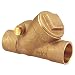 NIBCO NJ74008 Cast Bronze Check Valve, Silent Check, Class 125, PTFE Seat, 3/4" Female Solder Cup